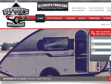 Tablet Screenshot of cruzs.ca